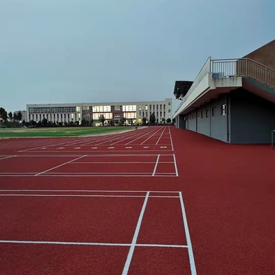 International Standard PU Athletic Rubber Running Track 13mm