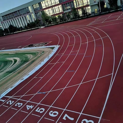 International Standard PU Athletic Rubber Running Track 13mm