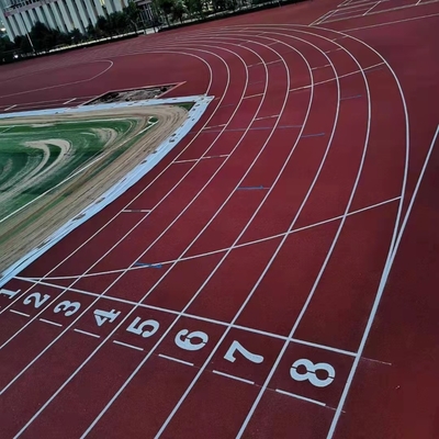 Iaaf Certified Sandwich System Running Track 13mm For All Weather Suitable