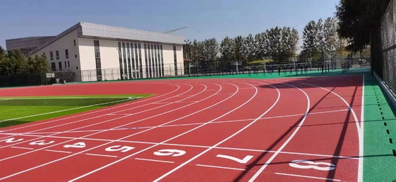 13mm Thickness Wear Resistance Sandwich Running Track Athletics Running Track