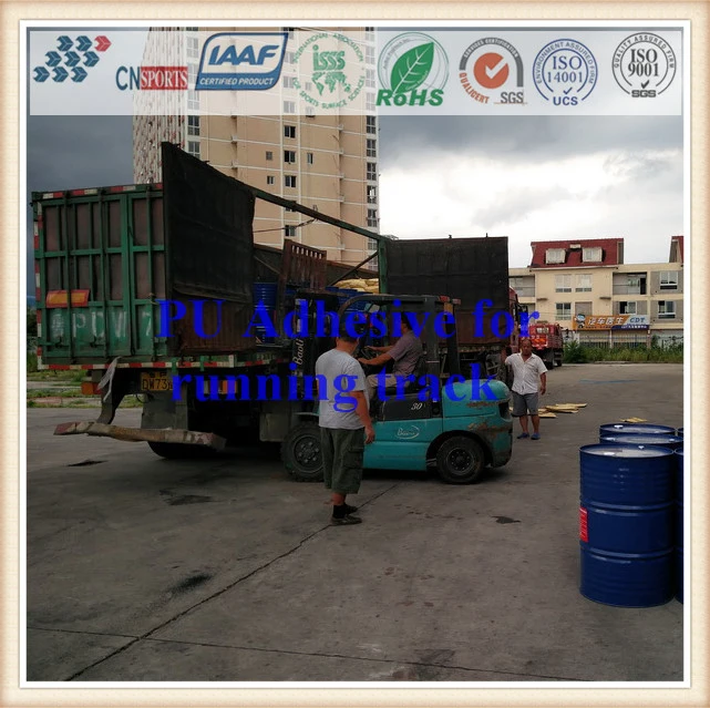 Keo dán sàn thể thao không độc hại Chất kết dính Polyurethane 2